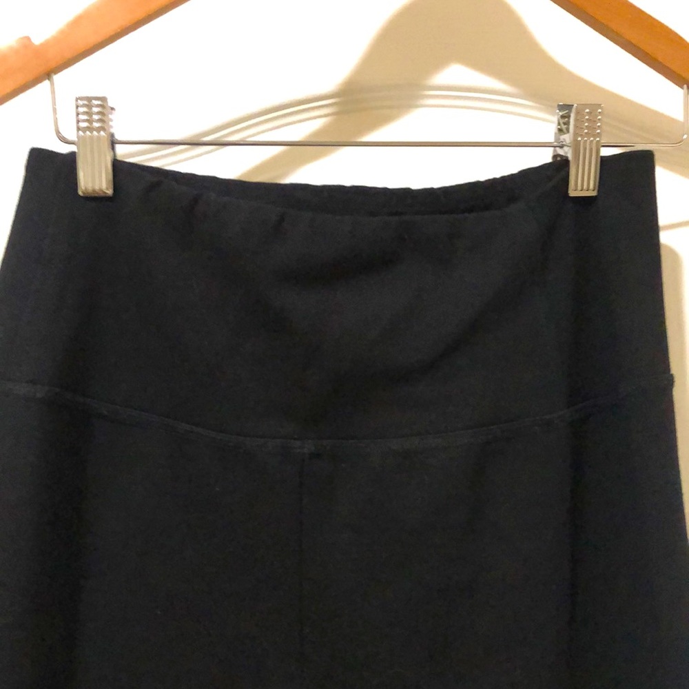 Black high waist heavy weight legging